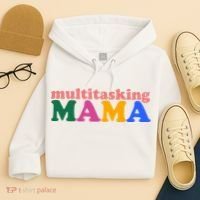 Multitasking Mama Gift For Mom Hoodie thumb 4