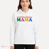 Multitasking Mama Gift For Mom Hoodie thumb 5