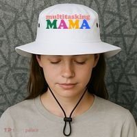 Multitasking Mama Gift For Mom Bucket Hat thumb 3