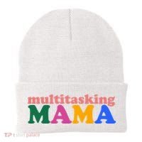 Multitasking Mama Gift For Mom Beanie thumb 0
