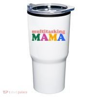 Multitasking Mama Gift For Mom Tumbler thumb 0