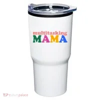 Multitasking Mama Gift For Mom Tumbler thumb 0