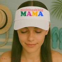 Multitasking Mama Gift For Mom Visor thumb 2