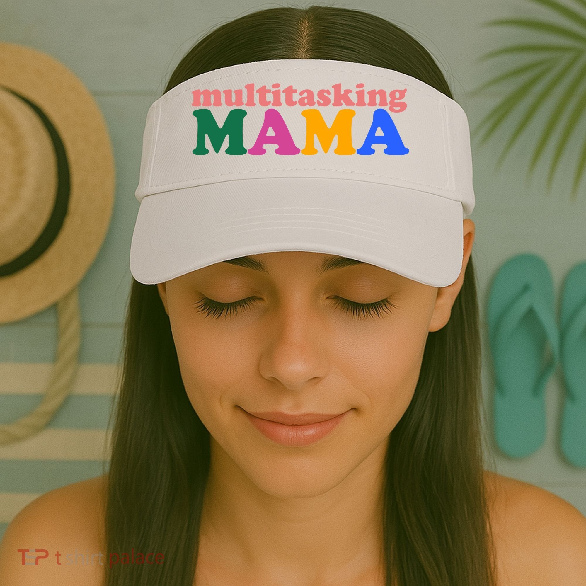Multitasking Mama Gift For Mom Visor