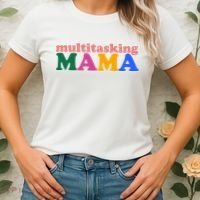 Multitasking Mama Gift For Mom Women's T-Shirt thumb 2