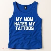 My Mom Hates My Tattoos Cute Gift Funny Saying Sarcastic Tattoo Gift Tank Top thumb 2