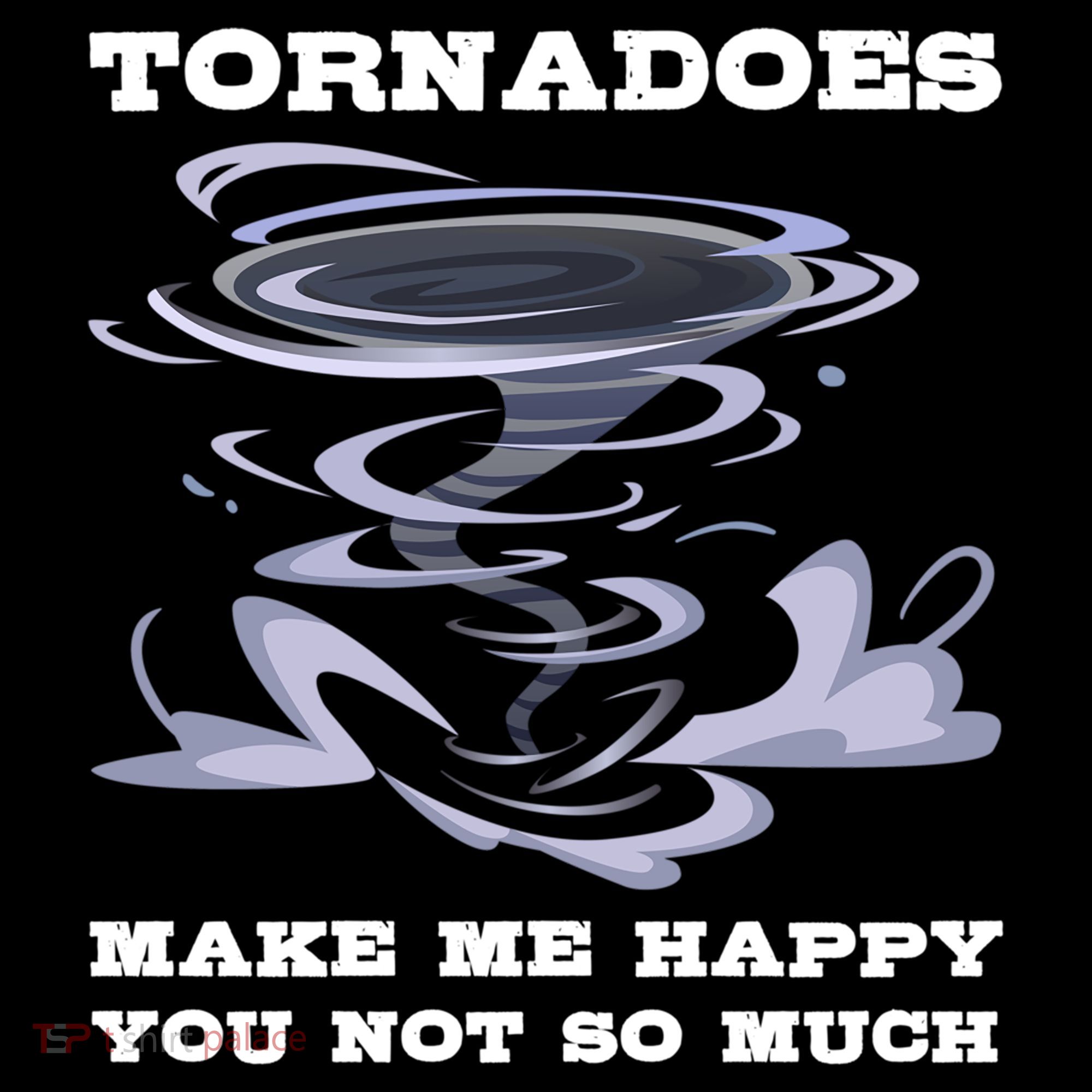 Make Me Happy You Not So Much Storm Chasing Tornadoes Ornament