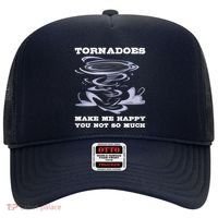 Make Me Happy You Not So Much Storm Chasing Tornadoes Hat thumb 0