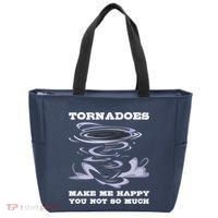 Make Me Happy You Not So Much Storm Chasing Tornadoes Tote Bag thumb 0