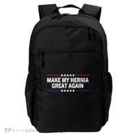 Make My Hernia Great Again Funny Surgery Injury Recovery Backpack thumb 0