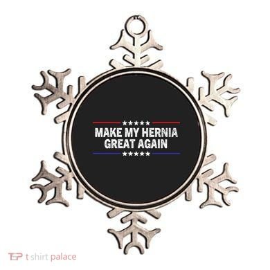 Make My Hernia Great Again Funny Surgery Injury Recovery Ornament