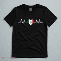 Mexico Mexican Heart Beat Pulse T-Shirt thumb 5