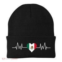Mexico Mexican Heart Beat Pulse Beanie thumb 0