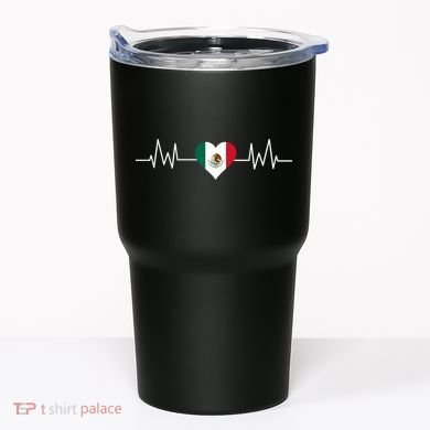 Mexico Mexican Heart Beat Pulse Tumbler