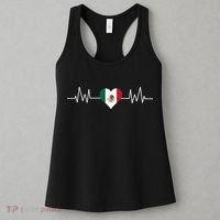 Mexico Mexican Heart Beat Pulse Women's Tank Top thumb 3