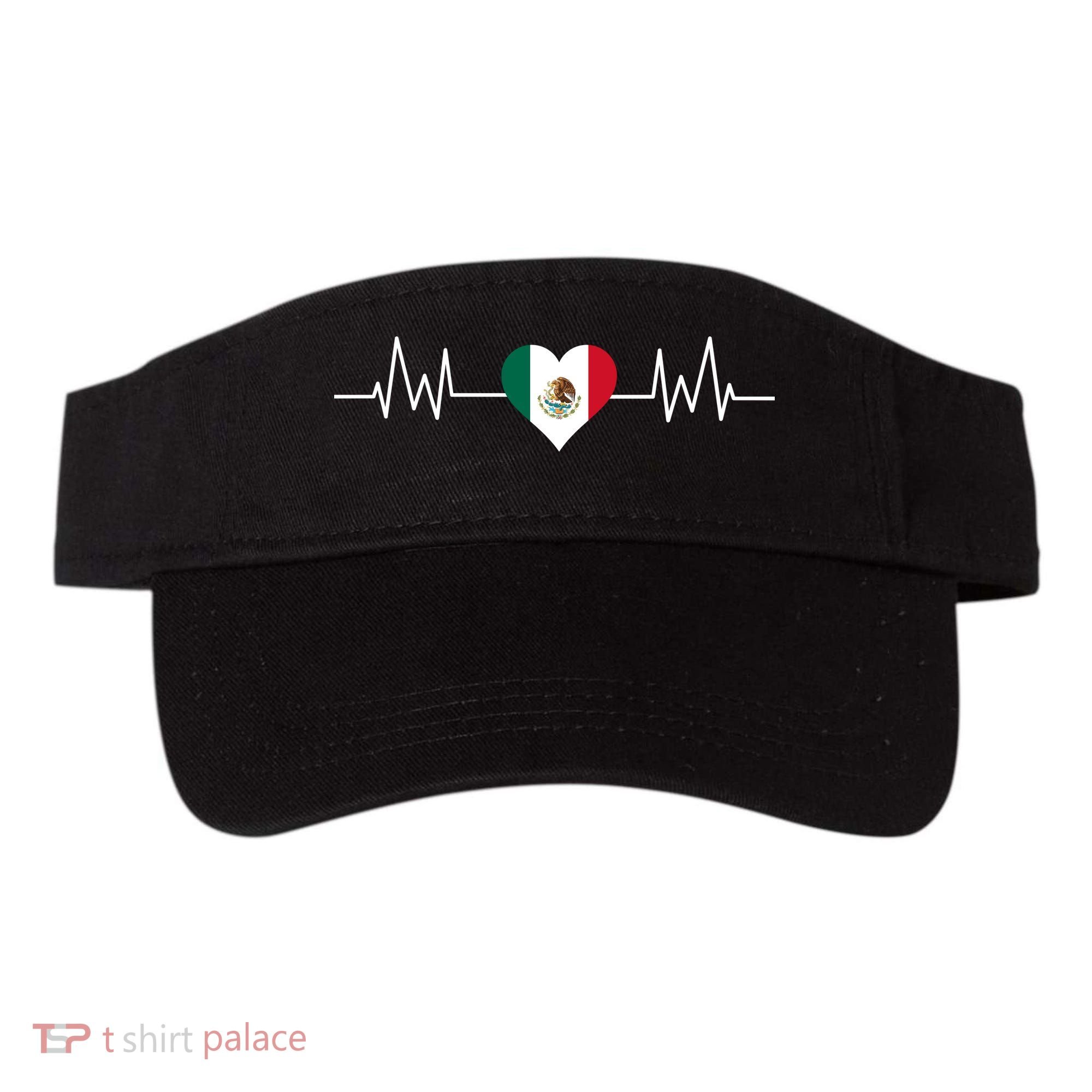 Mexico Mexican Heart Beat Pulse Visor