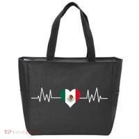 Mexico Mexican Heart Beat Pulse Tote Bag thumb 0