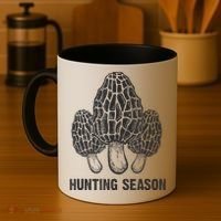 Morel Mushroom Hunting Season Funny Morchella Foraging Gift Coffee Mug thumb 4