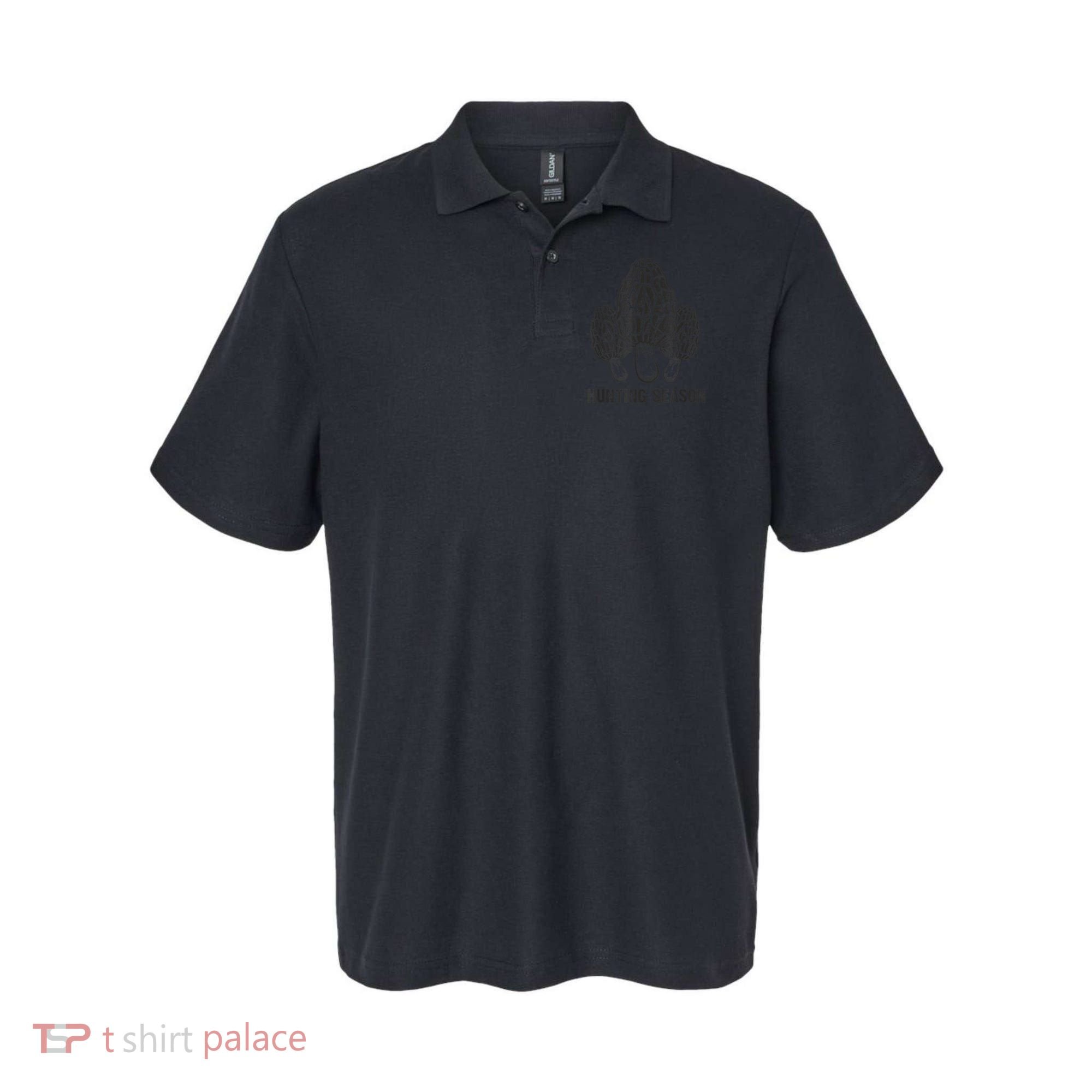 Morel Mushroom Hunting Season Funny Morchella Foraging Gift Polo
