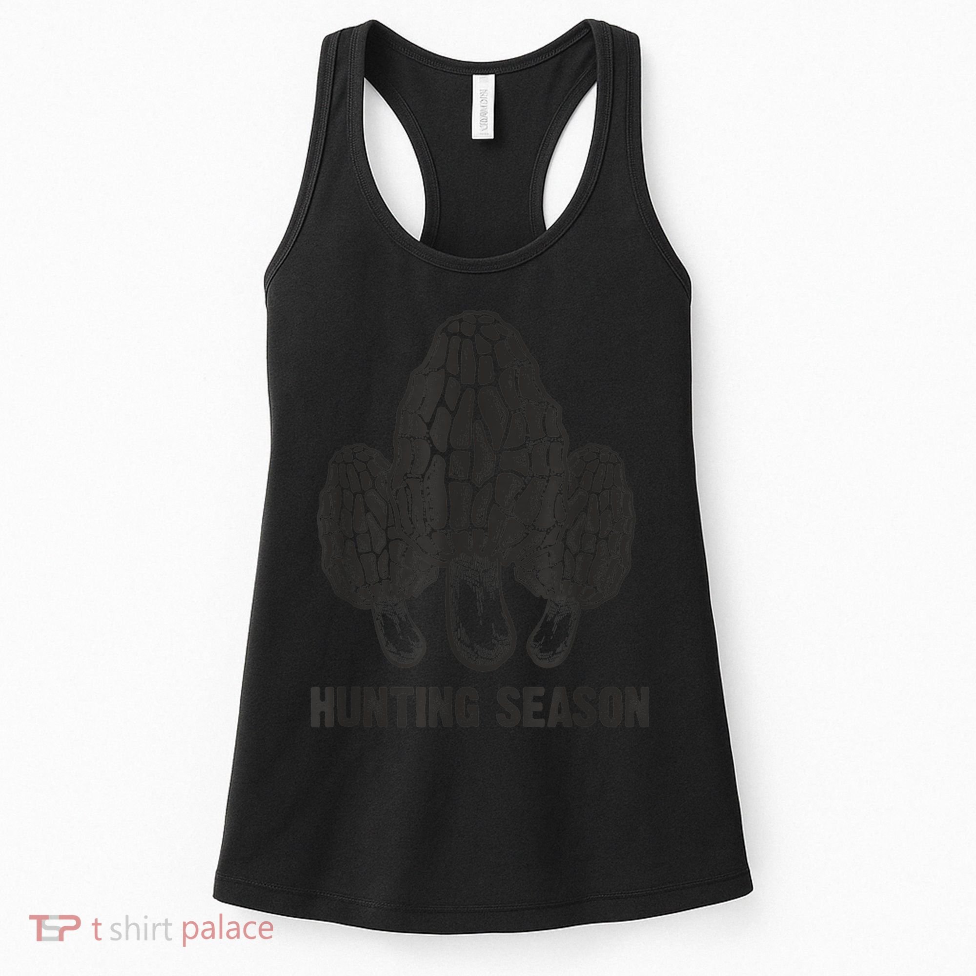Morel Mushroom Hunting Season Funny Morchella Foraging Gift Women's Tank Top