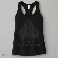 Morel Mushroom Hunting Season Funny Morchella Foraging Gift Women's Tank Top thumb 3