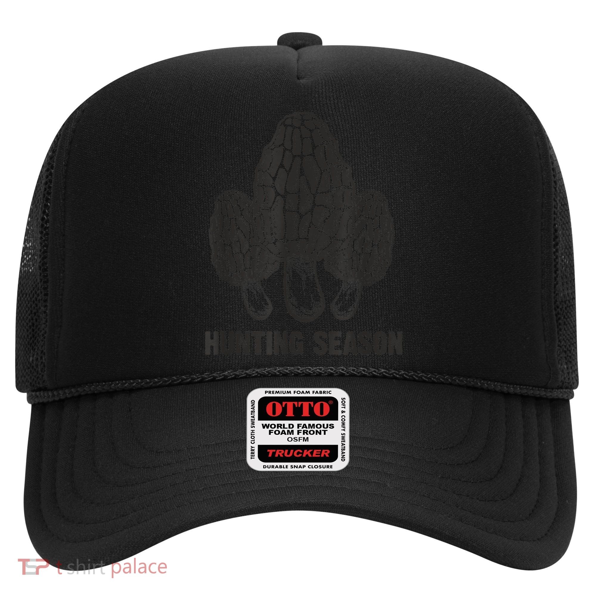 Morel Mushroom Hunting Season Funny Morchella Foraging Gift Hat