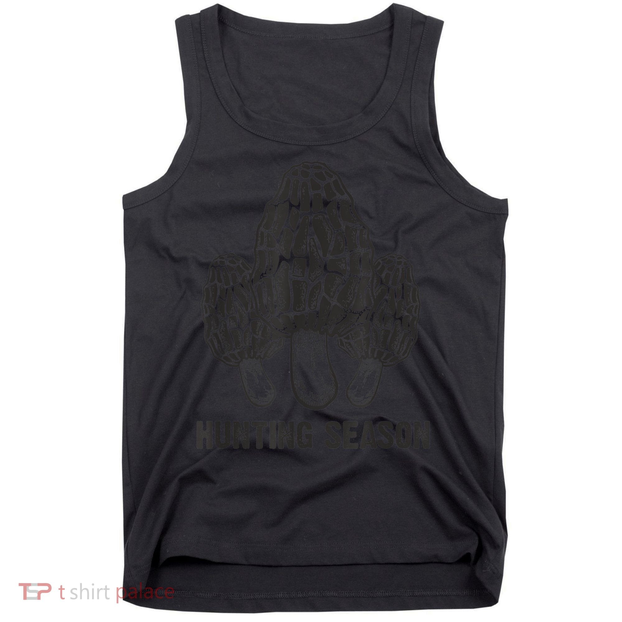 Morel Mushroom Hunting Season Funny Morchella Foraging Gift Tank Top
