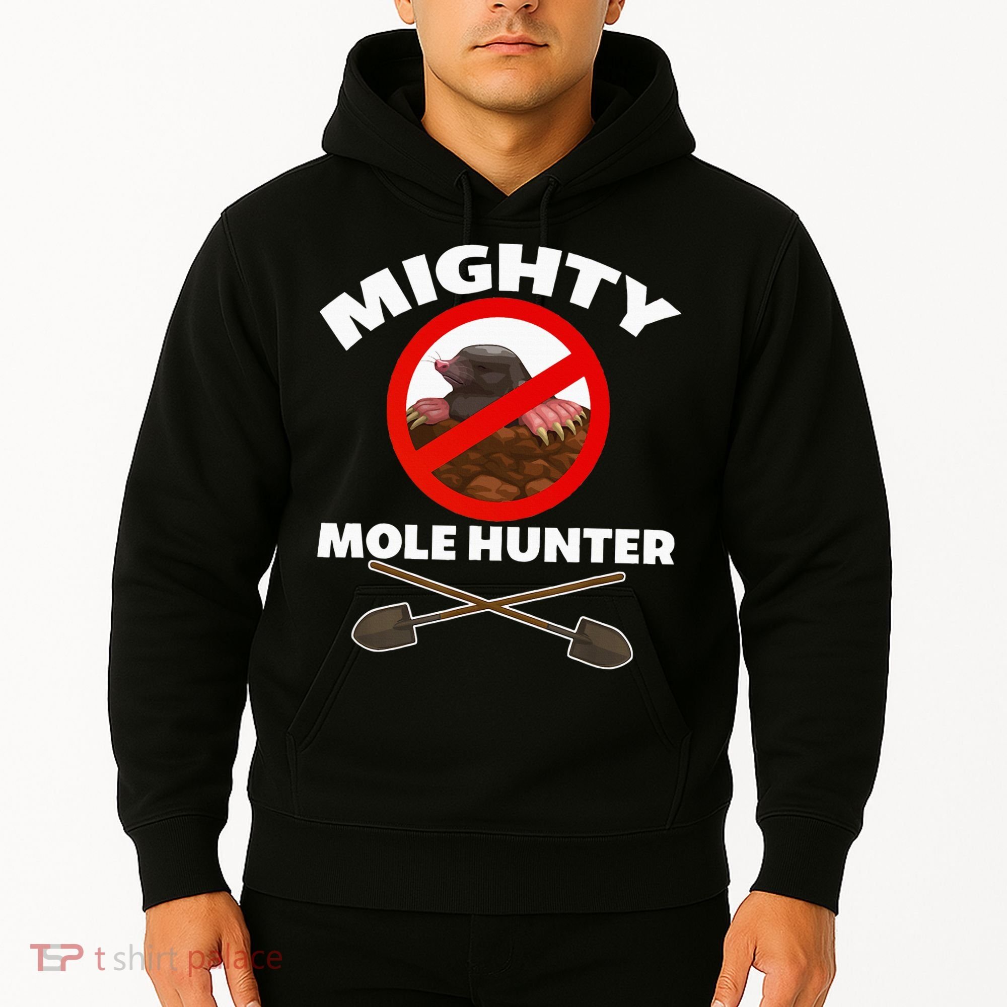 Mighty Mole Hunter Hoodie