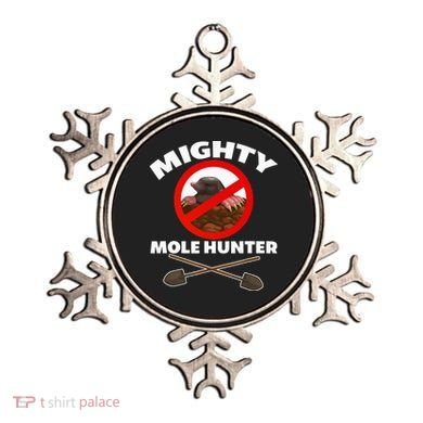 Mighty Mole Hunter Ornament