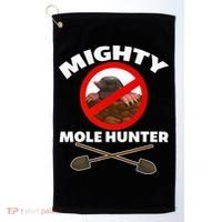 Mighty Mole Hunter Golf Towel thumb 0