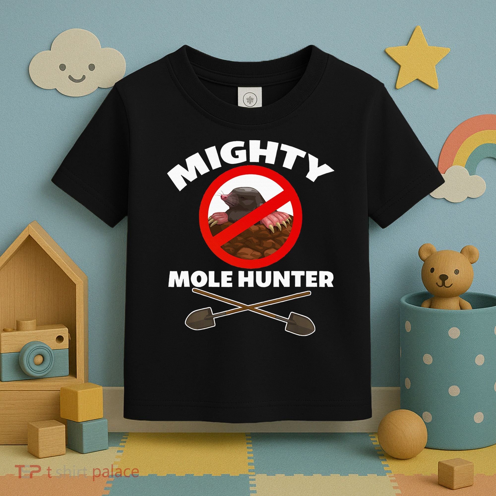 Mighty Mole Hunter Toddler T-Shirt