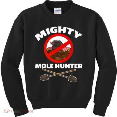 Mighty Mole Hunter Kids Sweatshirt