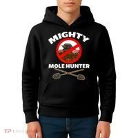 Mighty Mole Hunter Kids Hoodie thumb 4