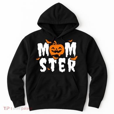 Monster Mom Halloween Pumpkin Hoodie