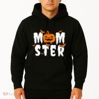 Monster Mom Halloween Pumpkin Hoodie thumb 2