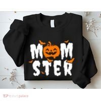 Monster Mom Halloween Pumpkin Sweatshirt thumb 2