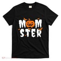 Monster Mom Halloween Pumpkin T-Shirt thumb 0