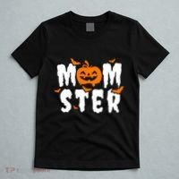 Monster Mom Halloween Pumpkin T-Shirt thumb 5