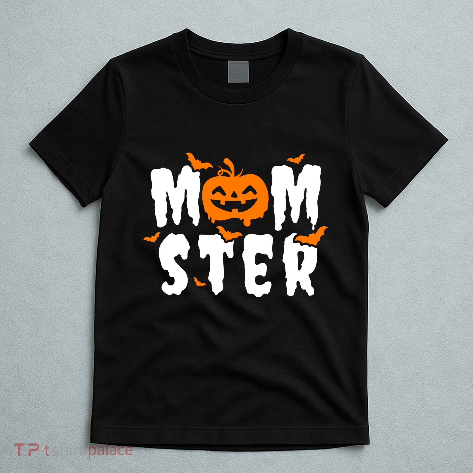 Monster Mom Halloween Pumpkin T-Shirt