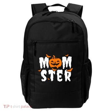 Monster Mom Halloween Pumpkin Backpack