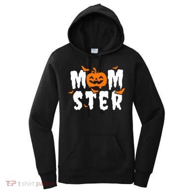 Monster Mom Halloween Pumpkin Women's Hoodie