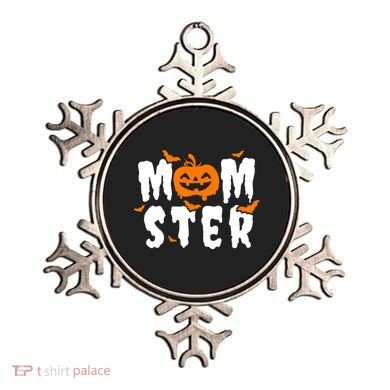 Monster Mom Halloween Pumpkin Ornament
