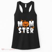 Monster Mom Halloween Pumpkin Women's Tank Top thumb 0