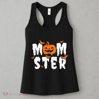 Monster Mom Halloween Pumpkin Women's Tank Top thumb 3