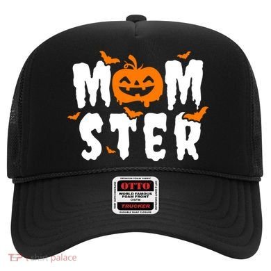 Monster Mom Halloween Pumpkin Hat