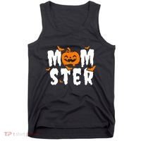 Monster Mom Halloween Pumpkin Tank Top thumb 0