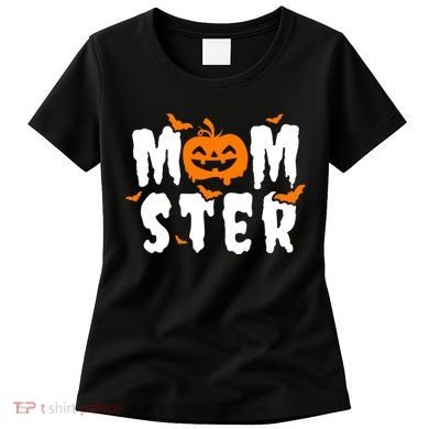 Monster Mom Halloween Pumpkin Women's T-Shirt