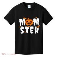 Monster Mom Halloween Pumpkin Kids T-Shirt thumb 0