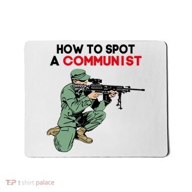 Matt Maddock How To Spot A Communist Mousepad