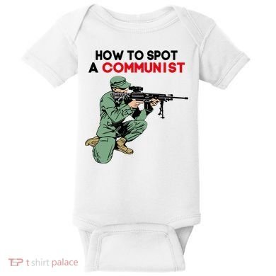 Matt Maddock How To Spot A Communist Baby Bodysuit